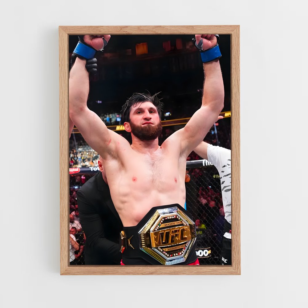 Poster Le Champion Charismatique – affiche MMA (vue 4)